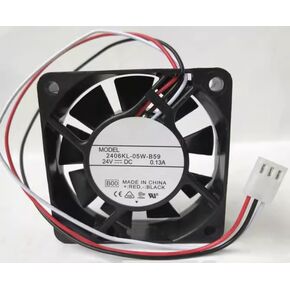 2406KL-05W-B59 DC 24V 0.13A 60x60x15mm 3-Wire Cooling Fan in Kuwait