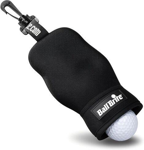 BallBrite - The Ultimate Portable Golf Ball Cleaner - Best Golf Accessories Gifts for Men & Women in Saudi Arabia