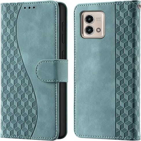 for Motorola Moto G Stylus 5G 2023 Wallet Case with Card Holder, RFID Blocking Credit Slots Kickstand Shockproof Phone Cover Fit for Moto G Stylus 5G 2023 Phone Case Turquoise in Saudi Arabia