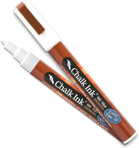 Chalk Ink Extra Fine Wet Wipe, white in Saudi Arabia