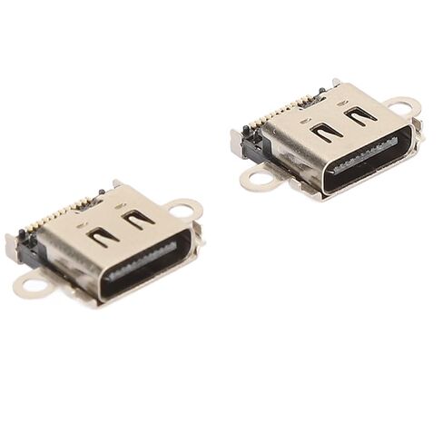Tangxi 2PCS نوع C منفذ شحن للتبديل لايت، الألومنيوم USB C وحدة التحكم قفص الاتهام موصل شاحن منفذ المقبس، قطع غيار للتبديل لايت HDH - 001 in Kuwait
