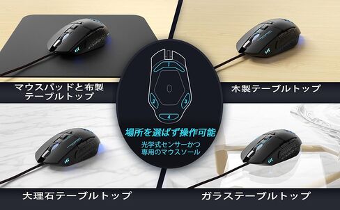 V303 Gaming Mouse Wired Gaming PC Mouse 7200 Adjustable DPI LED Breathing Light RGB Mouse USB Gaming Ergonomic Design Fits All Hands, 8 Program Buttons, Computer Mouse, Compatible with Windows in Kuwait