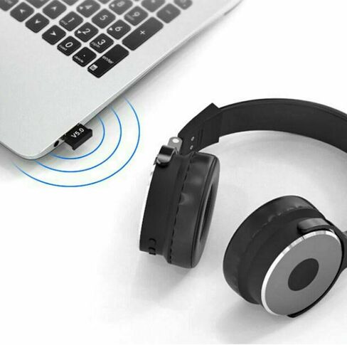 محول USB Bluetooth 5.0، جهاز استقبال USB Bluetooth Dongle للكمبيوتر الشخصي/الكمبيوتر المحمول، in Kuwait