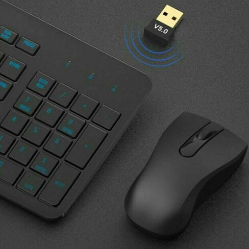 محول USB Bluetooth 5.0، جهاز استقبال USB Bluetooth Dongle للكمبيوتر الشخصي/الكمبيوتر المحمول، in Kuwait