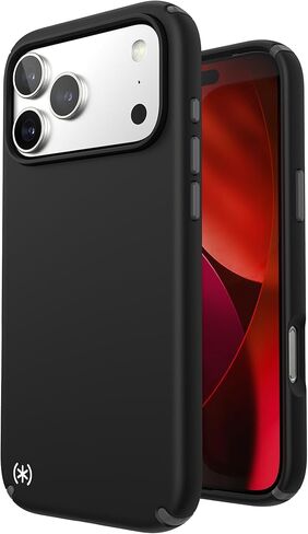 Speck PRESIDIO2 PRO for iPhone 17 Pro Max Case, MagSafe-Compatible, Slim Protective Case, Black/Slate Grey/White in Kuwait