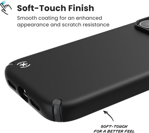 Speck PRESIDIO2 PRO for iPhone 17 Pro Max Case, MagSafe-Compatible, Slim Protective Case, Black/Slate Grey/White in Kuwait