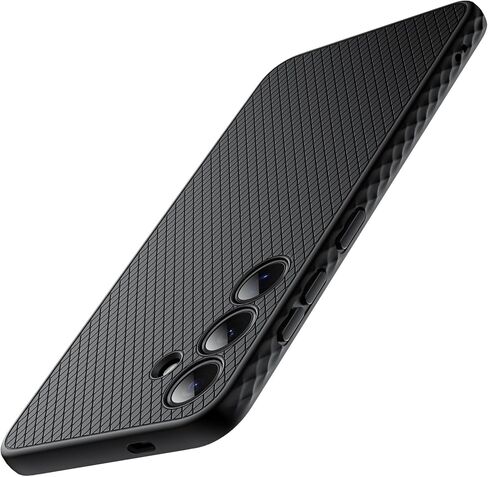 حافظة JETech Grip لهاتف Samsung Galaxy S24 Ultra، غطاء هاتف واقٍ ناعم من مادة TPU مع عدسة كاميرا حماية كاملة، مقاوم للصدمات (أسود تيتانيوم) in Kuwait
