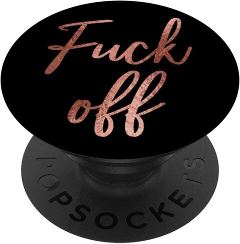 اللعنة - اقتباسات ساخرة مضحكة لطيفة للسيدات - كلمة أقسم PopSockets لاصقة PopGrip in Kuwait