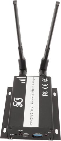 محول NGFF M.2 Key B إلى USB 3.0، محول الشبكة مع فتحة SIM، يدعم SIM MicroSIM Nano SIM لوحدات LTE 4G 5G، يتضمن هوائيات وكابل USB 3.0 in Kuwait