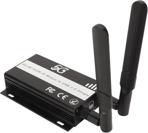 محول NGFF M.2 Key B إلى USB 3.0، محول الشبكة مع فتحة SIM، يدعم SIM MicroSIM Nano SIM لوحدات LTE 4G 5G، يتضمن هوائيات وكابل USB 3.0 in Kuwait