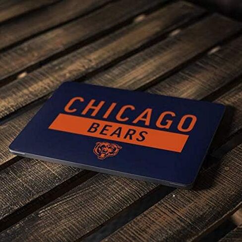 Skinit Decal Laptop Skin Compatible with MacBook Air 13in Retina (2018-2019) - Officially Licensed NFL Chicago Bears Blue Performance Series Design in Kuwait