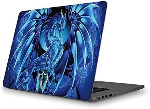 غلاف كمبيوتر محمول من Skinit متوافق مع جهاز MacBook Pro مقاس 13 بوصة (2014) - تصميم Ice Dragon المصمم في الأصل in Kuwait