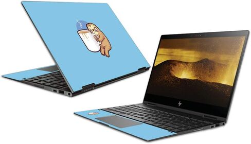 غلاف MightySkins متوافق مع HP Envy x360 Convertible مقاس 13 بوصة (2018) - Good Morning Sloth | غطاء ملتف من الفينيل واقٍ ومتين وفريد ​​من نوعه | سهل التطبيق والإزالة | صنع في الولايات المتحدة الأمريكية in Kuwait