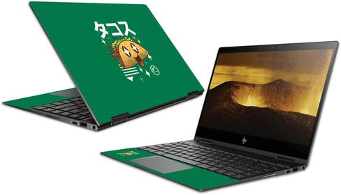 غلاف MightySkins متوافق مع HP Envy x360 Convertible مقاس 13 بوصة (2018) - Tacos Kawaii | غطاء ملتف من الفينيل واقٍ ومتين وفريد ​​من نوعه | سهل التطبيق والإزالة | صنع في الولايات المتحدة الأمريكية in Kuwait