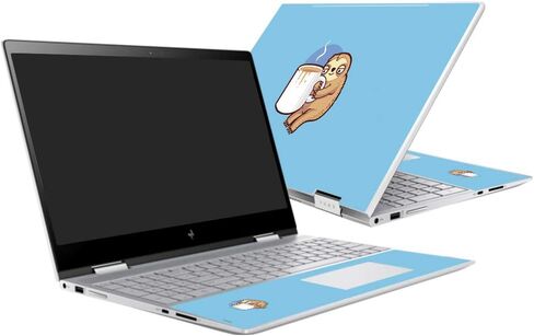 غلاف MightySkins متوافق مع HP Envy x360 15" (2017) - Good Morning Sloth | غطاء ملتف من الفينيل واقٍ ومتين وفريد ​​من نوعه | سهل التطبيق والإزالة وتغيير الأنماط | صنع في الولايات المتحدة الأمريكية in Kuwait