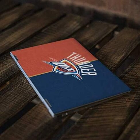 غلاف كمبيوتر محمول من Skinit متوافق مع EliteBook x360 1030 G3 - تصميم مرخص رسميًا من NBA OKC Thunder Split in Kuwait