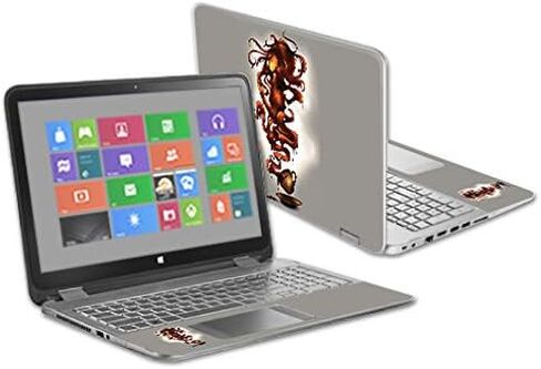 MightySkins Skin Compatible with HP Envy x360 15.6" - Coffee Dreams | Protective, Durable, and Unique Vinyl Decal wrap Cover | Easy to Apply, Remove, and Change Styles | Made in The USA in Kuwait
