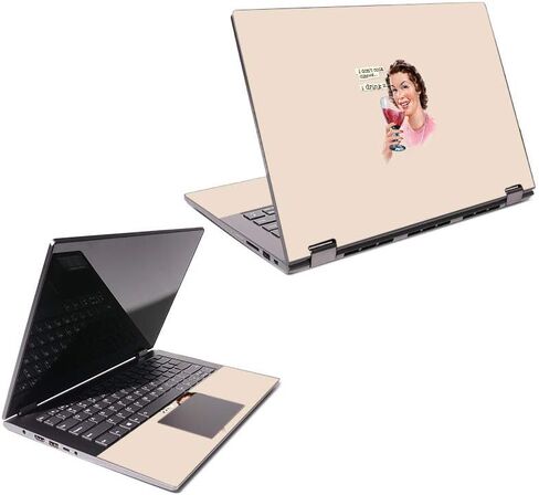 غلاف MightySkins متوافق مع Lenovo Flex 6 14" (2018) - Wine Cook | غطاء ملتف من الفينيل واقٍ ومتين وفريد ​​من نوعه | سهل التطبيق والإزالة وتغيير الأنماط | صنع في الولايات المتحدة الأمريكية in Kuwait