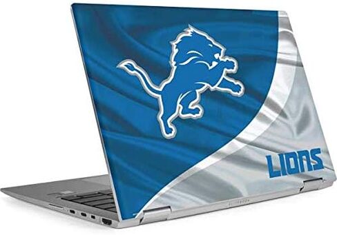 Skinit Decal Laptop Skin Compatible with EliteBook x360 1030 G3 - Officially Licensed NFL Detroit Lions Design in Kuwait
