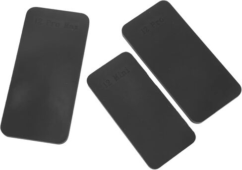 LCD Screen Repair Mat, Rubber Adhesive Removal Pad, 3Pcs for iOS 12 12Pro - Stable and Wear, Flexible Repair Tool for Screen and Motherboard in Kuwait
