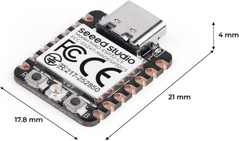 1pc XIAO ESP32-C5 Dual-Band 2.4/5 GHz Wi-Fi MCU for IoT Devices in Kuwait