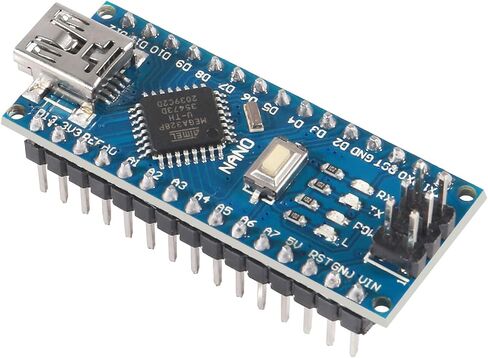 2Pcs Nano V3.0 ATmega328P 5V 16M Nano Board Micro-Controller Board Compatible with Arduino IDE in Kuwait