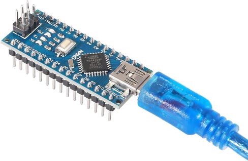 2Pcs Nano V3.0 ATmega328P 5V 16M Nano Board Micro-Controller Board Compatible with Arduino IDE in Kuwait
