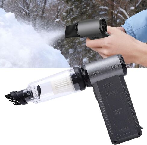 Fafeicy Handheld Air Blower 125500RPM 35.4m / s Wind Speed Compressed Air Duster for Camping and Electronics Cleaning in Kuwait
