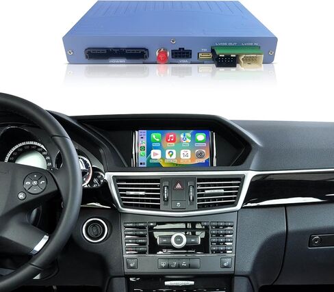Gen3 NTG4.0 Wireless Carplay Android Auto Adapter for Mercedes Benz C E CL CLS S SL Class W204 W211 W219 C216 R230 W221 Support YouTube, Mirrorlink, Reverse Camera (NO HDMI) in Kuwait