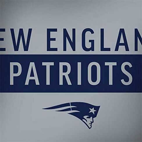 Skinit Decal Laptop Skin Compatible with Chromebook 14 G5 - Officially Licensed NFL New England Patriots Grey Performance Series Design in Kuwait