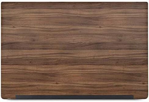Skinit Decal Laptop Skin Compatible with Latitude 5490 - Officially Licensed Natural Walnut Wood Design in Kuwait