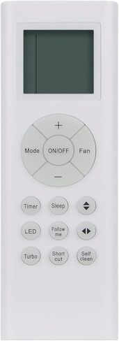 RG66A1/BGEF استبدال جهاز التحكم عن بعد AC مناسب لمضخة حرارة مكيف هواء سبليت صغير Midea Pioneer Senville Kaden RG66A2/BGEFU1 RG66B3/BGEF SENA-36MO-218 SENA36/MO9999 SENA/48HF/D SENA-09HF/ID in Kuwait