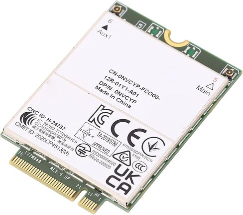 Zunate 3G 4G 5G WWAN Card with M.2 Form Factor, Fast Data Transmission, GPS Support, LTE and WCDMA Compatibility for Laptops in Kuwait