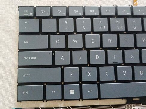 New Placement Keyboard for Dell Inspiron 14 5445 7445 16 7640 / Inspiron 14 Plus 7440 7441 Laptop Gray US Layout with Backlit in Kuwait