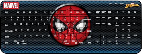 لوحة مفاتيح USB لاسلكية من Marvel Spider-Man Grid in Kuwait