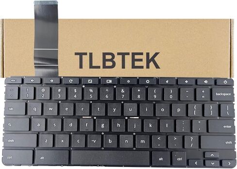 استبدال لوحة المفاتيح TLBTEK متوافق مع الكمبيوتر المحمول HP Chromebook 11 G5، سلسلة 11-V (أسود) in Kuwait