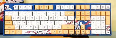 لوحة مفاتيح ميكانيكية Varmilo MA Series V2 Love Birds Yuan (You) كاملة الحجم من EC (Varmilo EC Violet V2) in Kuwait