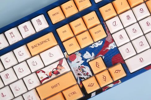 لوحة مفاتيح ميكانيكية Varmilo MA Series V2 Love Birds Yuan (You) كاملة الحجم من EC (Varmilo EC Violet V2) in Kuwait