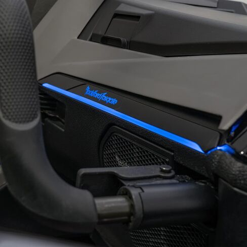 Rockford Fosgate RZR19RCPXP-STG4 Audio Kit: Ride Command 3-Way Interface, 1500-Watt Amp, Front Speakers, M1 Color Optix 10" Subwoofer & M1 6.5" Rear Speakers for Select RZR Pro XP Models (2019+) in Kuwait