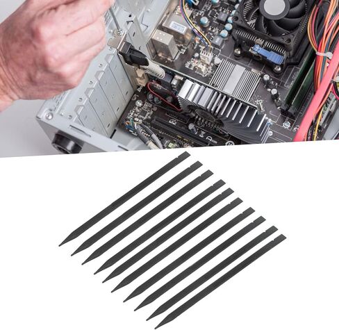 Zerodis 10PCS Plastic Spudger Set Double Ended Pry Bar for Electronics Repair Phone Computer PCB Board Cutting Knocking Tools in Kuwait