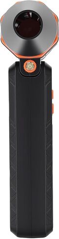 130000RPM Electric Air Duster, Cordless Handheld Air Blower, LED Light Blower with Type C Charging, Ideal for Computer Keyboard Home Car Cleaning (Orange) in Saudi Arabia