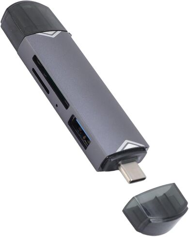 EBTOOLS 6 in 1 Multifunction Card Reader, USB 3.0 Memory Card Reader with Plug and Play, for SDXC SDHC MMC XC UHS I Cards, Compatible with 2000 to 10 in Kuwait