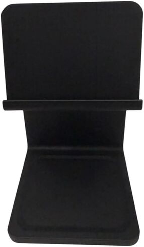 Minimalist Tablet Stand for Desk, 3D Printed Holder for Tablets up to 10 Inches, Compact Portable Desktop Stand, Black in Kuwait