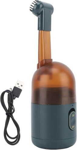 SUNGOOYUE Small Cordless Vacuum Cleaner, Handheld Keyboard Vacuum for Home Office Desk, with One Twisting Dumping and Visible Dust Bucket in Kuwait