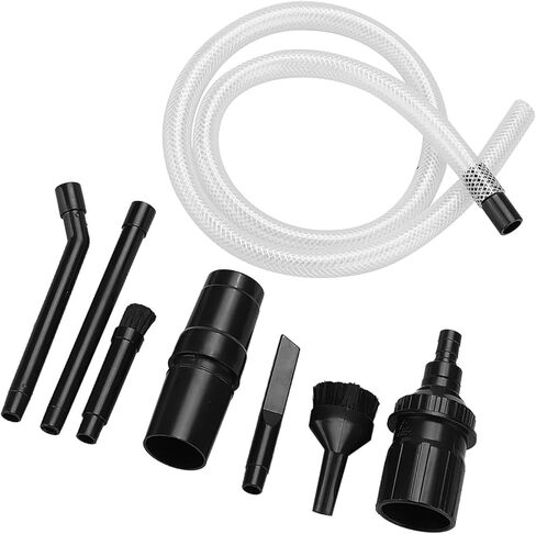 مجموعة VBESTLIFE Universal Micro Kit مع 9 أدوات خاصة للوصول إلى المساحات الضيقة 178 جرام من البلاستيك الأسود 32 مم/28 مم مكانس كهربائية in Kuwait