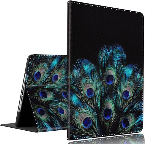 حافظة لجهاز iPad Pro 11 بوصة 4th/3rd/2nd/1st Gen 2022/2021/2020/2018 وiPad Air 5th / 4th Gen 10.9 2022/2020، غطاء مع خاصية النوم/الاستيقاظ التلقائي، اقتباسات كتابية على الرخام الأرجواني المخضر in Kuwait