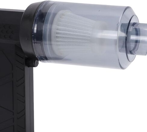منفضة هواء مضغوطة بمحرك عالي السرعة بدون فرشاة، منفضة هواء كهربائية مع شاشة LED، 4 فوهات ورأسين للفرشاة، مثالية للوحة مفاتيح الكمبيوتر، وتنظيف السيارة، والمنزل والخارج in Kuwait