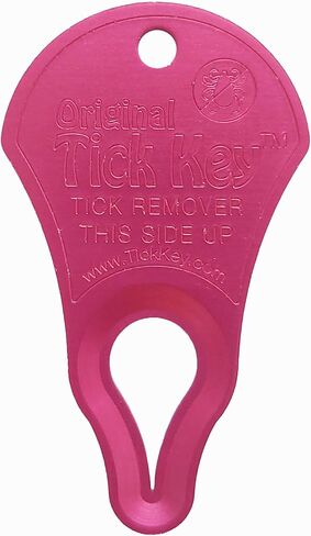 The Original Tick Key - Tick Detaching Device - Portable, Safe and Highly Effective Tick Detaching Tool (Black) in Saudi Arabia