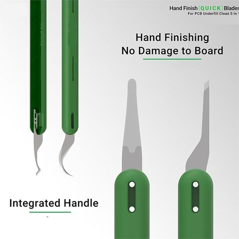 5PC/Set Hand Polishing Quick Glue Removal 5-in-1 Blade Set for Mobile Phone Motherboard Chip Cutting Scraping Knife in Kuwait