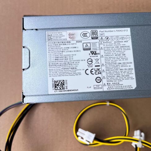 مصدر طاقة 180 وات D19-180P1A PA-1181-6HK L70042-011 لـ HP 280/288 G6/G8 MT in Kuwait